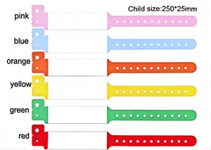 Einweg-Beschreibbare Plastik-Krankenhausarmbänder aus PVC-Vinyl für Mutter und Neugeborenes, mit Individuellem Logo - Product Image 2
