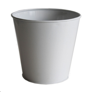 Cubo de Metal galvanizado, maceta de planta con mango - Product Image 5