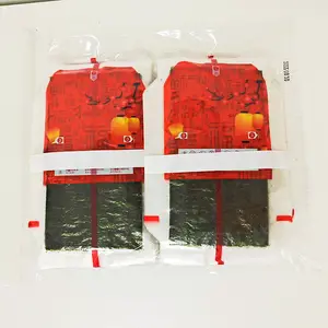 RTS OEM factory price with OPP plastic film bag for roasted onigiri nori triangle rice ball wrapper