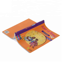 Livre de texte imprimé à la demande, livre de texte d'école en couleur, impression décalée personnalisée, manuel pour enfants