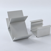 Profilés en alliage d'aluminium de la série 6000 de haute précision, sur mesure, pour l'éclairage, pliage et soudage, dissipation thermique, installation facile