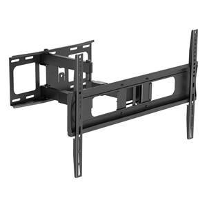 MAXI600 Support mural à 3 bras pour téléviseurs et moniteurs jusqu'à 50 kg VESA 600x400 inclinable noir pour murs et étagères d'affichage - Product Image 1