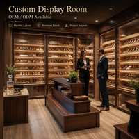 Humidor Modulaire, Salon à Cigares, Système de Ventilation pour Chambre à Cigares, Système d'Humidification pour Chambre à Cigares, Service de Projet Clé en Main pour Magasin de Tabac
