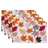 Nappe de table en coton rayée réutilisable et écologique, respirante, lavable, jetable, pour la décoration de la table à manger à la maison