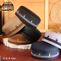Chapeau de prière musulman personnalisé avec doublure douce et design traditionnel arabe taqiyah pour la mosquée, la maison et les prières