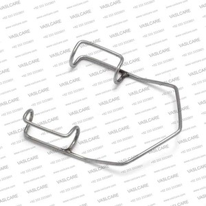 Barraquer Eye Wire Spéculum Instrument de chirurgie oculaire ophtalmique en acier inoxydable Écarteur oculaire réglable pour la microchirurgie Vaslcare - Product Image 2