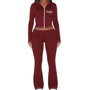 Vêtements de sport tendance hiver/automne 2026, vente en gros de survêtements pour femmes |   Emballage personnalisé avec logo |   Séchage rapide, léger |   Faible - Product Image 3