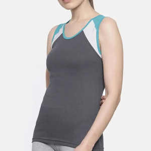 เสื้อกล้ามผู้หญิงคุณภาพสูง เนื้อผ้านุ่ม ยืดหยุ่นได้ เสื้อแขนกุดสำหรับฤดูร้อน เสื้อกล้ามผู้หญิงสำหรับขายออนไลน์ - Product Image 2