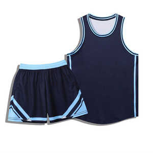 Maillot et short de basket-ball pour hommes, légers, respirants, à séchage rapide, durables, vêtements de sport pour l'entraînement et les performances d'équipe - Product Image 3