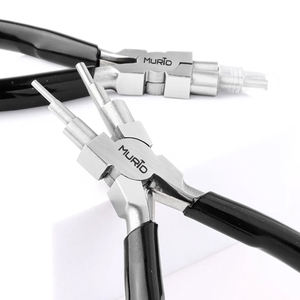 Pince de façonnage en 6 étapes pour bijoux de bricolage pour bracelet collier boucle bobine caution et anneaux de saut-outils et équipement en acier - Product Image 1