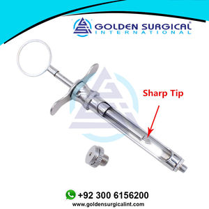 Jeringa Dental de acero inoxidable para ortodoncia, anestesia Dental, aspiración con cabeza, odontología, juego de instrumentos quirúrgicos - Product Image 6