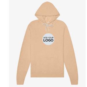 Sudadera con Capucha y Cordón Ajustable, 50% Algodón, 50% Poliéster, Sudadera de Forro Polar - Product Image 1