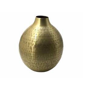 Jarrón de Metal decorativo dorado moderno de alta calidad, jarrón de mesa moderno de Metal, jarrones de Metal para el hogar, oficina, decoración para sala de estar - Product Image 6