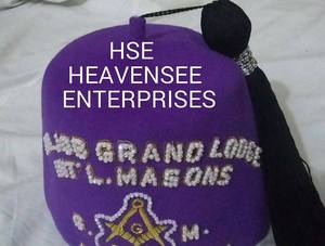 Régalia maçonnique personnalisée, fez de Shriners - Product Image 3