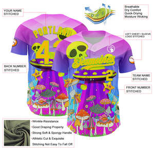 Vente en gros Maillot de baseball design entièrement personnalisable tissu léger résistant à l'humidité pour les jeux d'entraînement et les événements - Product Image 6