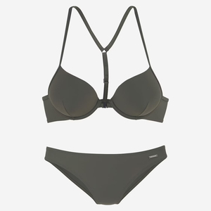 Conjunto de Bikini de Dos Piezas con Lentejuelas Estampadas para Mujer, Traje de Baño Sexy de Cintura Alta, Ropa de Playa Personalizada, para Fiestas en la Piscina de Verano, MOQ Bajo - Product Image 1