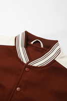 Vestes universitaires pour hommes de haute qualité, design personnalisé 2025, avec logo brodé sur le devant, vente en gros et livraison rapide