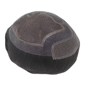 Perruque en cheveux naturels 100% humains, mono front lace, toupet, patchs, prothèse capillaire, Taz Hair BD, haute qualité - Product Image 4