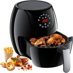 Freidora de Aire Francesa/Alemana de Acero Inoxidable, Controlada por Aplicación, con Volteo Automático, Horno Eléctrico Inteligente para Uso Doméstico y en Hoteles - Product Image 6