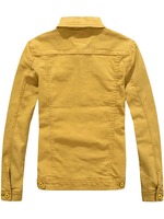 Vestes en jean classiques pour hommes, 100% coton, coupe-vent, respirantes, décontractées, élégantes, vêtements d'extérieur de haute qualité, personnalisables OEM/ODM