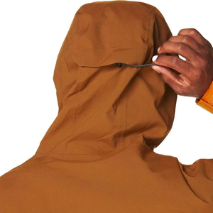 Veste de ski à capuche pour homme grande taille, design OEM confortable, design et logo personnalisés, vêtements de neige pour l'hiver - Product Image 5