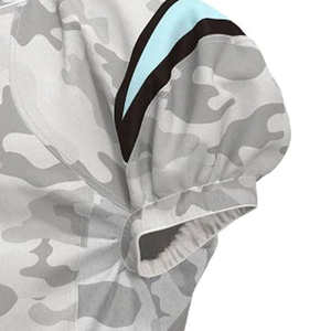 Maillot de football américain sublimé personnalisé à séchage rapide imprimé camouflé 100% polyester respirant léger uniforme d'équipe sportive - Product Image 5