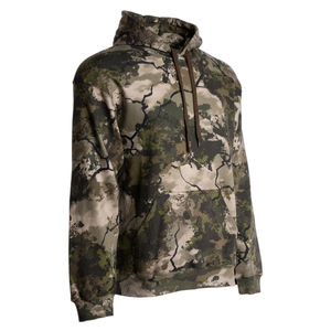 Sudadera con capucha para hombre con estampado digital de jungla de árbol real personalizada, sudadera de algodón de lujo en blanco de gran tamaño y peso - Product Image 2