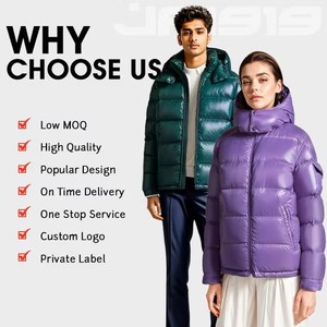 High Quality Lightweight Men's Puffer <b>Jacket</b> Comfortable Breathable <b>Waterproof</b> Eco-Friendly Quick Dry Casual Zipper Windbreaker - Product Image 4