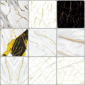 Panneau mural en PVC écologique moderne effet marbre UV 3 mm pour intérieur d'appartement 4x8 pieds - Product Image 4