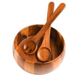Mini bol en bois pur de qualité supérieure pour comptoir de cuisine d'hôtel et taille personnalisée, prix bon marché au meilleur prix - Product Image 1