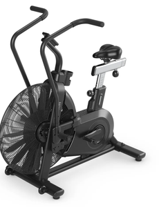 Vélo d'Entraînement à Air Robuste avec Moniteur de Performance, Siège Réglable, Repose-Pieds et Transmission par Courroie Silencieuse pour un Cardio Intense - Product Image 3