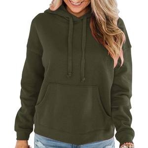 Sudadera con Capucha Extra Grande para Mujer, 100% Algodón, Personalizada, de Dos Tonos con Paneles, Hombros Caídos, Talla Grande, Tejido Transpirable - Product Image 4