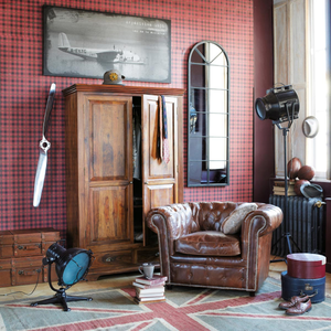 Armoire pliante en bois massif Victoria Placard convertible peu encombrant pour chambres à coucher salons et usage domestique polyvalent - Product Image 1