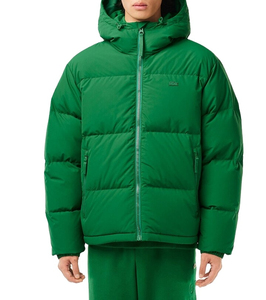 Custom Logo Detachable Hooded <b>Padded</b> <b>Coats</b> Down Winter Man Bubble <b>Men</b> Green <b>Coat</b> Puffer Jacket - Product Image 1