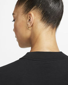 Vente en gros Vêtements unis oversize en coton de haute qualité pour femmes Chemise de survêtement décontractée avec votre propre logo - Product Image 2