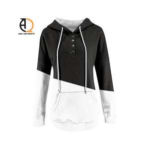 เสื้อฮู้ดทรงหลวมสำหรับผู้หญิงเสื้อผ้าแฟชั่นออกแบบได้ตามต้องการ - Product Image 4