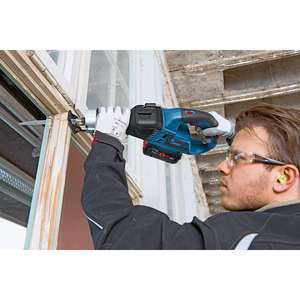 Scie sauteuse sans balais GSA 18V-32, scie alternative 18V pour usage domestique/industriel, pour la découpe de carreaux, du bois, de la pierre et des briques - Product Image 1