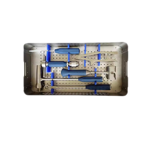 Ensemble d'instruments chirurgicaux vétérinaires pour chien Prothèse totale de l'articulation de la hanche Implants orthopédiques Pédicule Utilisation d'instruments à ongles élastiques - Product Image 6