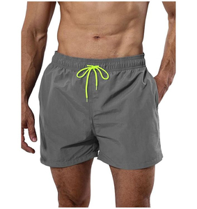 Pantalones cortos de baño de talla XL para hombre, ropa informal cómoda de alta calidad, decoración Vintage personalizable, Color sólido personalizable - Product Image 1