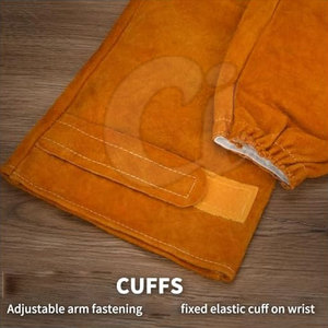 Vente directe d'usine Manchons de soudage Manchons de soudage de haute qualité Protection Manchons de soudage en cuir - Product Image 5