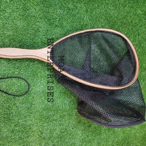 Foldable 79.5cm Silicone Mesh Fishing Net With Lock Switch Belt Clip Bass Trout Boat N02 Fishing Landing Net