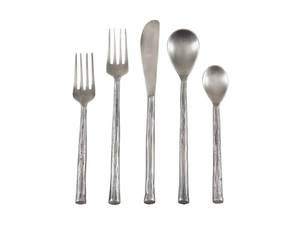 Resistente Comprar en línea en la India Diseño personalizado Cuchillo Cuchara Tenedor Cubiertos de plata Juego de Cubiertos de acero inoxidable para restaurante de hotel - Product Image 3