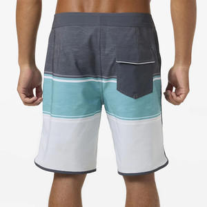 Shorts de plage personnalisés en gros, boardshorts pour hommes, OEM, shorts de plage simples, décontractés, sport, personnalisés, été, imperméables, unisexe - Product Image 4