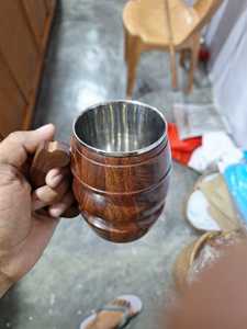 Tasse à boire en bois sur mesure pour la revente d'hydromel et de Viking Tasse en bois fabriquée à la main pour l'hydromel et l'approvisionnement en magasin Viking - Product Image 3