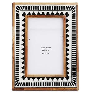 <b>White</b> Resin 3D Paintings Wooden Photo <b>Frame</b> Elegant 3D Crafted <b>Picture</b> <b>Frame</b> - Product Image 3