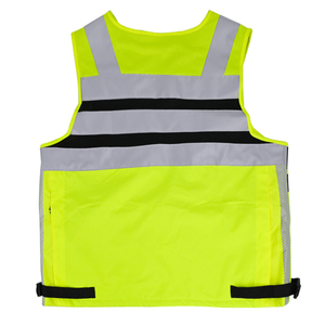 ULTAC venta al por mayor fluorescente de alta visibilidad transpirable de alta calidad y chalecos reflectantes de seguridad con bolsillo - Product Image 2