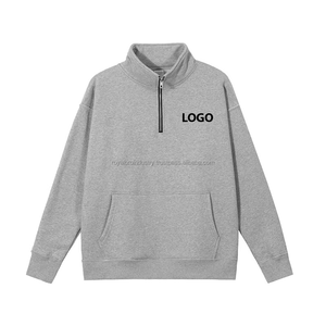 Nouveau Design Sport Running Jogging Half Zip Sweat Sports de Plein Air Hommes Golf Hoodie 14 Zip Pullover Sweatshirts - Product Image 1