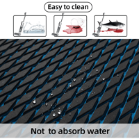 Tapis de terrasse de bateau en mousse EVA anti-UV de haute qualité Installation de clic moderne pour une utilisation en extérieur-Fournitures marines pour bateaux Jet Skis