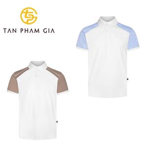 Uniforme de sécurité d'équipe professionnelle pour hommes T-Shirt à col sec Tan Pham Gia's imprimé à carreaux court fabriqué au Vietnam 100% Polyester - Product Image 1