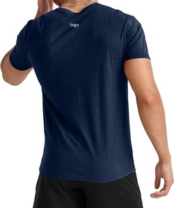 เสื้อยืดผ้าฝ้าย100% น้ำหนักเบาสำหรับผู้ชายไซส์ใหญ่และใหญ่ซักด้วยเครื่องจากบังคลาเทศ - Product Image 5